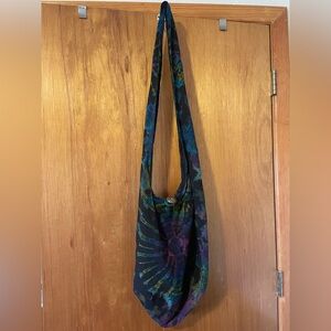 Tye Dye Zippered Purse